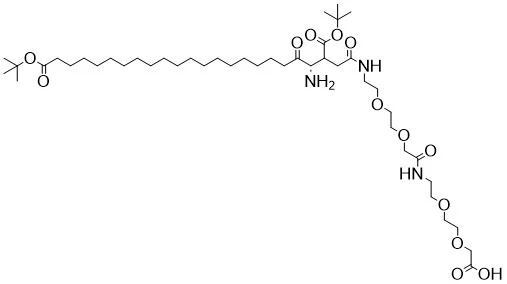 C20-OtBu-GluOtBu-AEEA-AEEA-OH